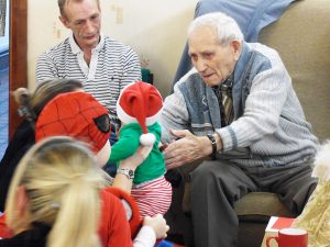 KLT children visit the residents at Shenstone Court Bromsgrove